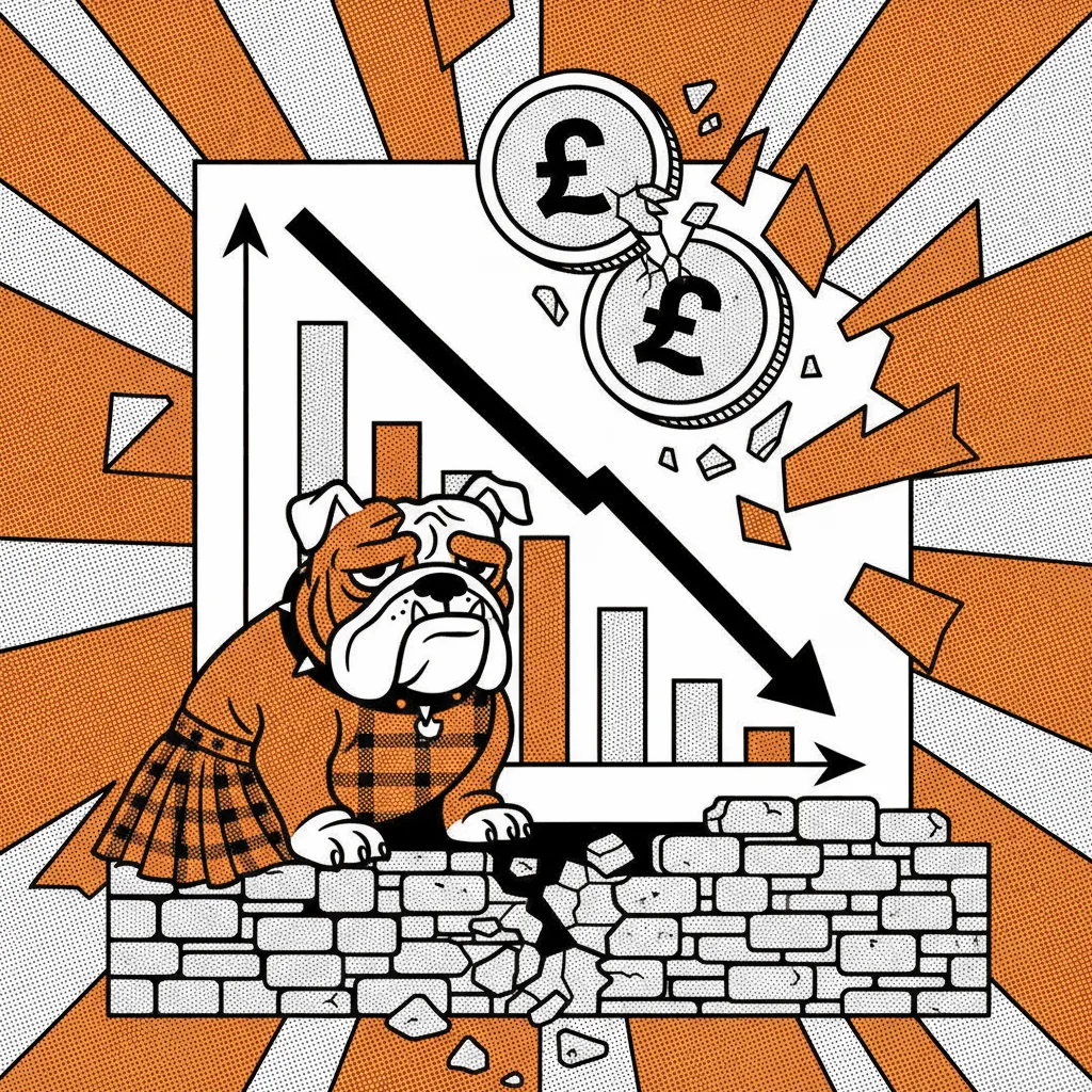 UK Economy Shrinks 0.1% in April, The Slowdown Is Now in the Numbers