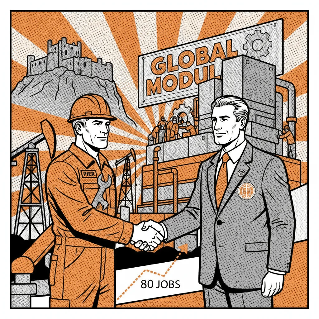 Aberdeen Energy Firm Global Acquires Pier Solutions and Plans 80 New Jobs in Modular Push