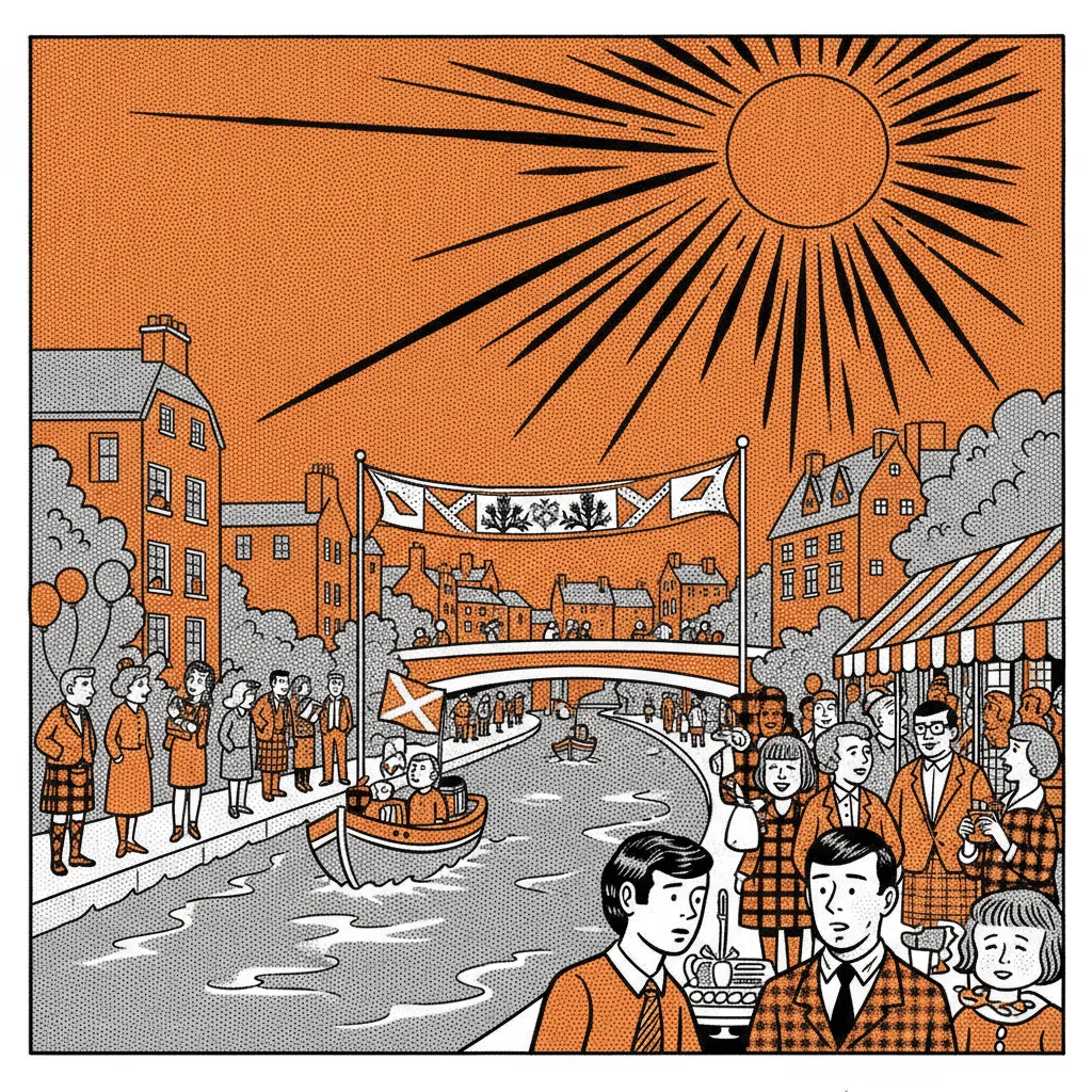 Fountainbridge Fills Up: Edinburgh's Canal Festival Pulls a Crowd on a Rare Sunny Saturday