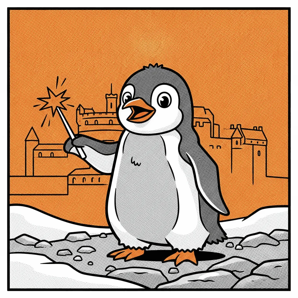 Edinburgh Zoo's Newest Penguin Is Named McGinn, and He's Already Got a Left Flipper Worth Watching