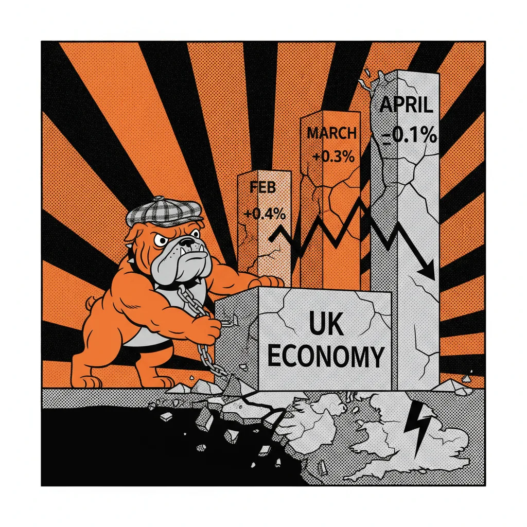 UK GDP Fell 0.1% in April, Here's What That Means for Your Cash Flow