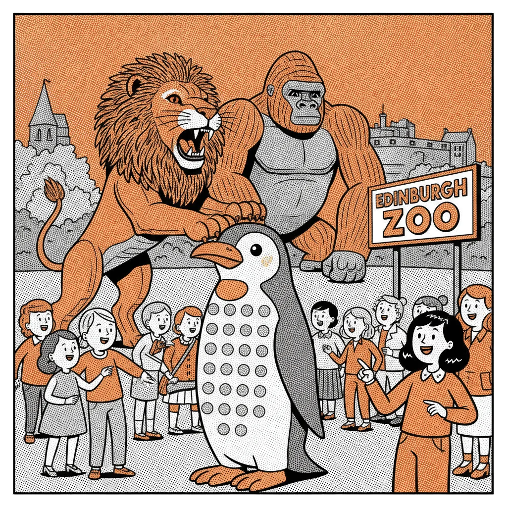 Life-Sized Lego Animals Land at Edinburgh Zoo This Summer, and the Visitor Economy Wins