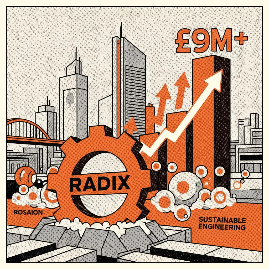 Dundee's RADIX hits £9m turnover on 33% growth, low-carbon construction is a market, not a movement