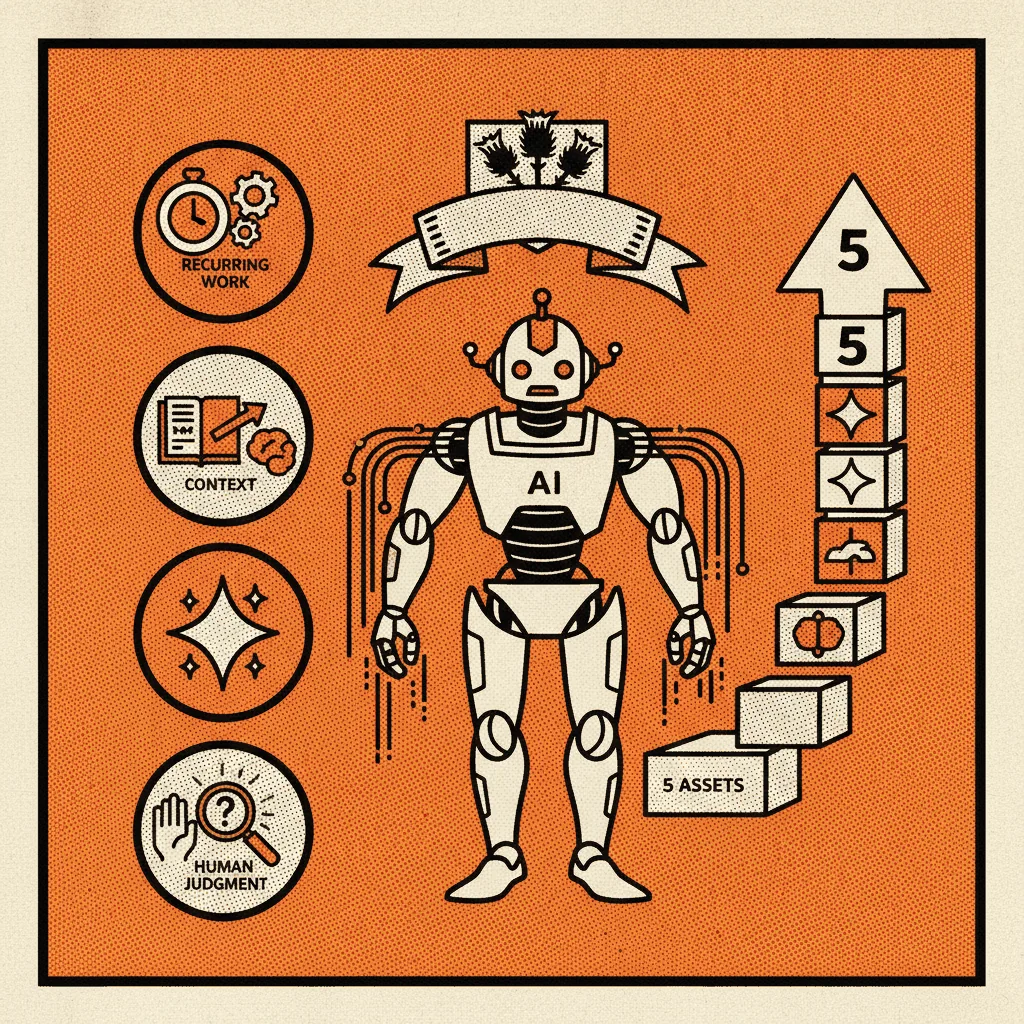 Before You Hand Work to an AI Agent, Build These Five Things First