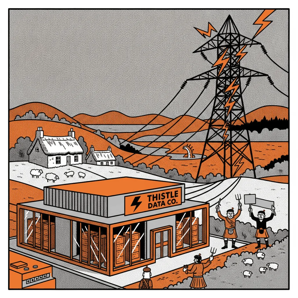 Scotland's Data Centre Gold Rush Is Choking the Rural Grid, and Missing a Trick Worth Billions