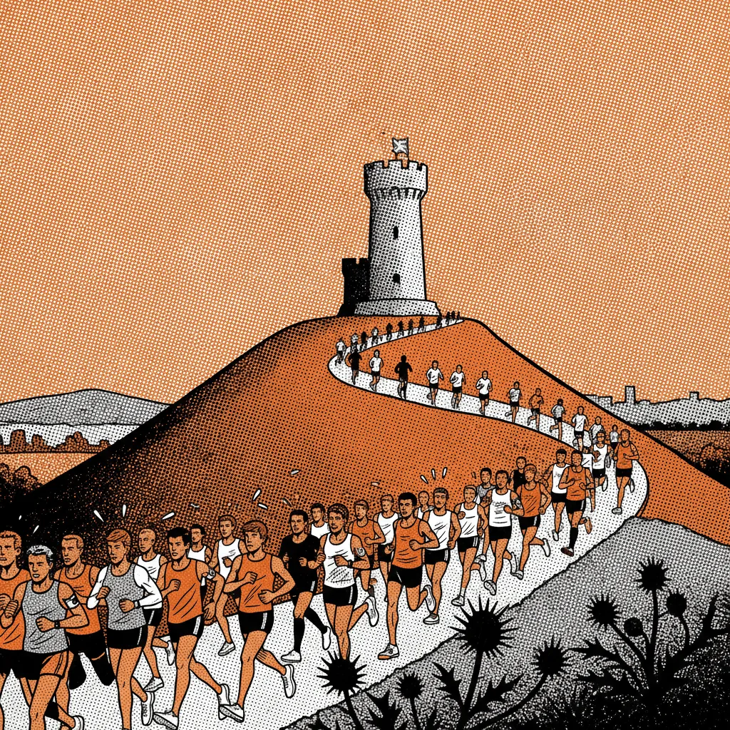 200 Runners, One Hour, One Hill: West Edinburgh Running Club Takes on Corstorphine
