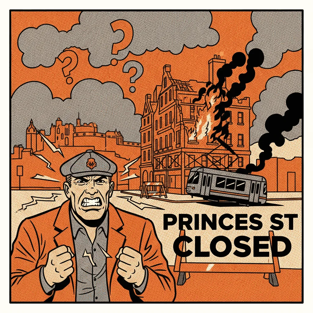 Princes Street Cordon Extended Three More Weeks, Edinburgh Businesses Face Festival Season Without Their Main Artery