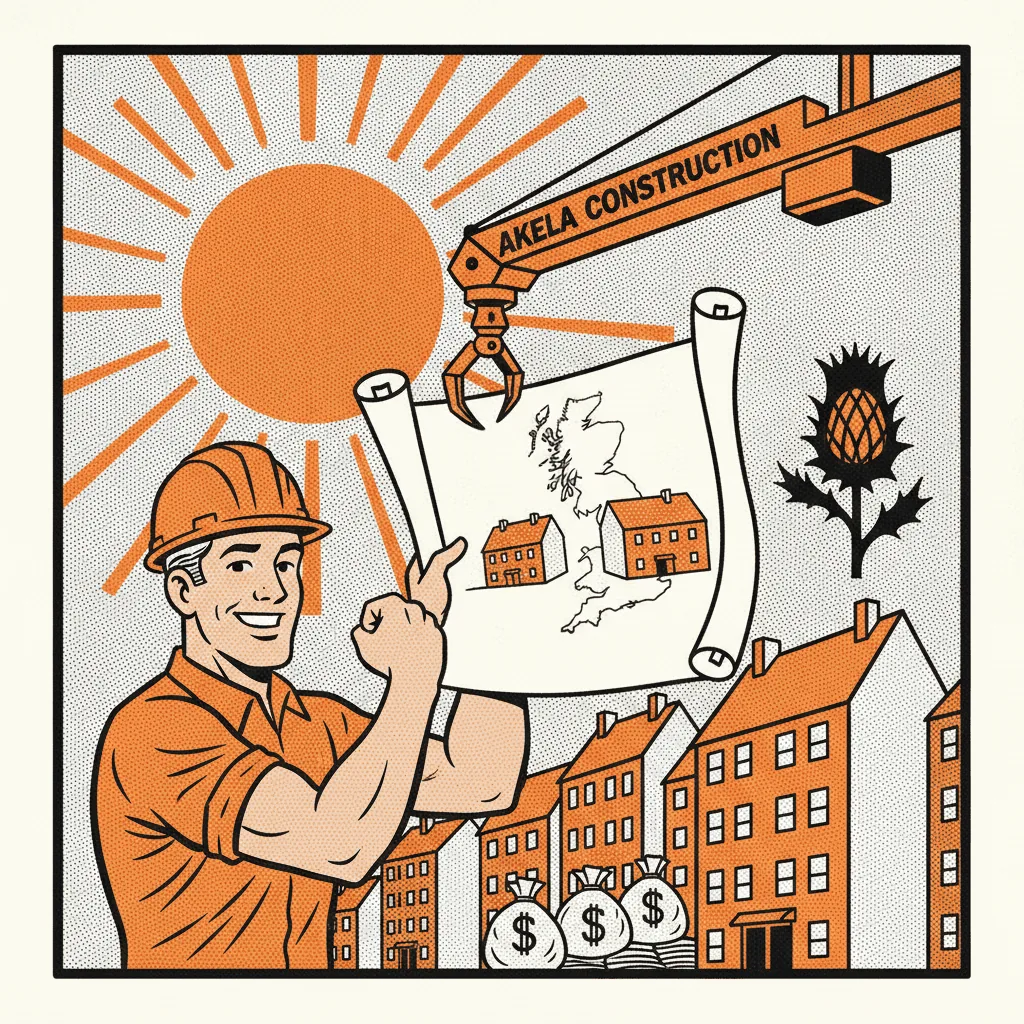 Akela Construction lands £13.9m in Scottish housing contracts, a supply-chain signal worth reading