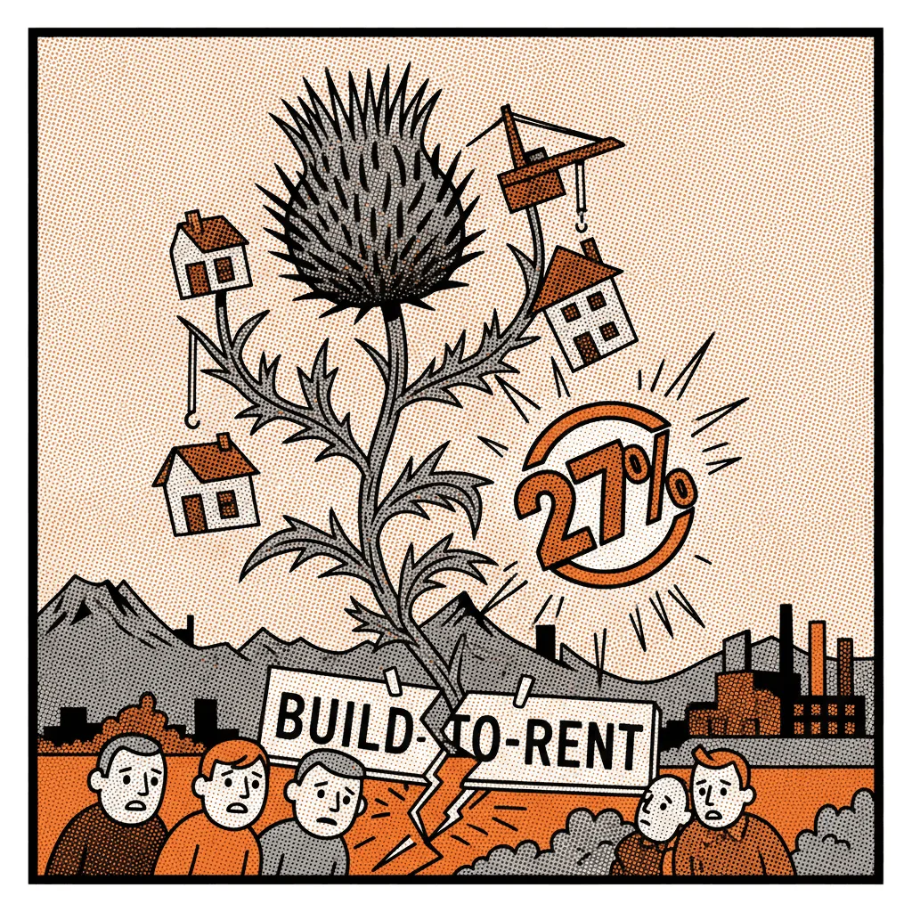 Scotland's Build-to-Rent Sector Posted the UK's Sharpest Drop Last Year, Down 27%, and Every SME Hiring Out-of-Town Talent Will Feel It