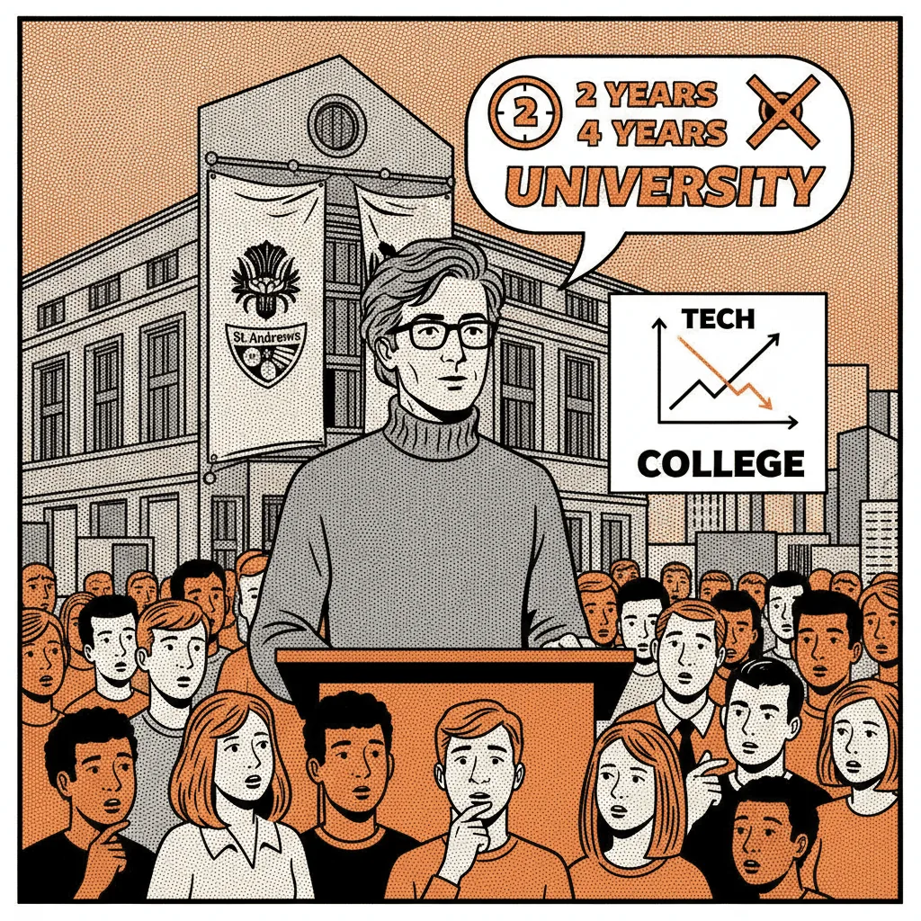 Sam Altman Tells Interns Four Years of University Is Too Long. Scottish Employers Should Pay Attention.