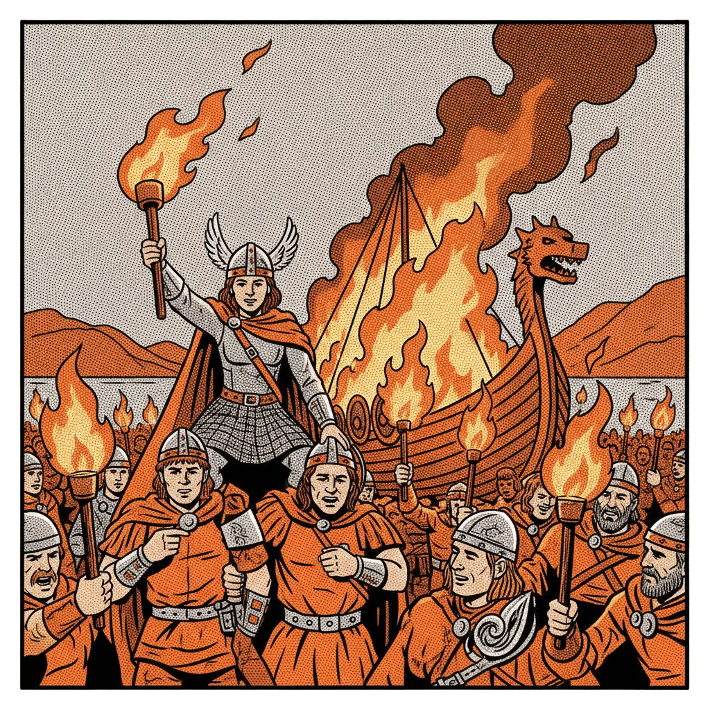 After 68 Years, a Girl Leads the Torch: Shetland's Up Helly Aa Makes History