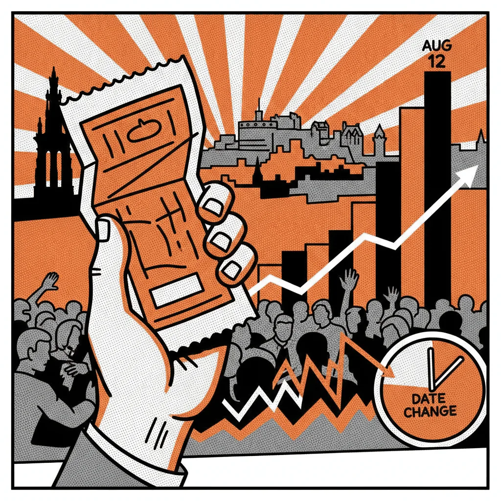 164,000 Tickets in a Single Day: Edinburgh Fringe Sets New Record and the Commercial Stakes Have Never Been Higher