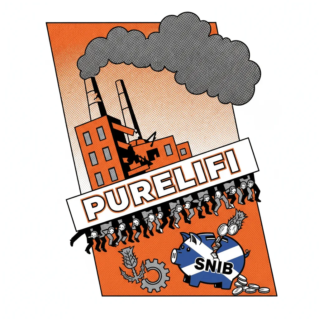 PureLiFi Collapses With 42 Jobs Gone, What It Means for Scotland's Deep-Tech Bet