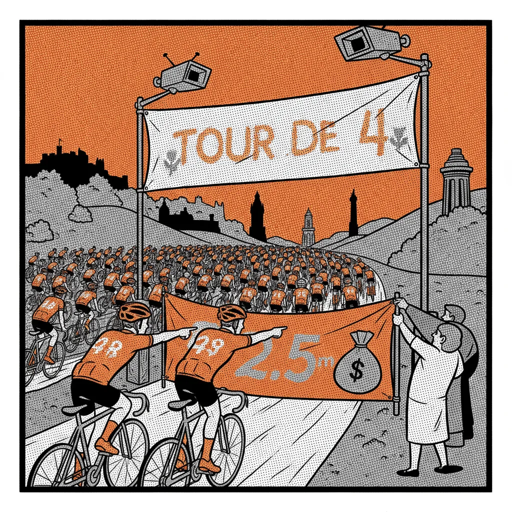 5,000 Riders, £2.5m Raised: Sir Chris Hoy's Tour de 4 Reminds Edinburgh What Community Looks Like
