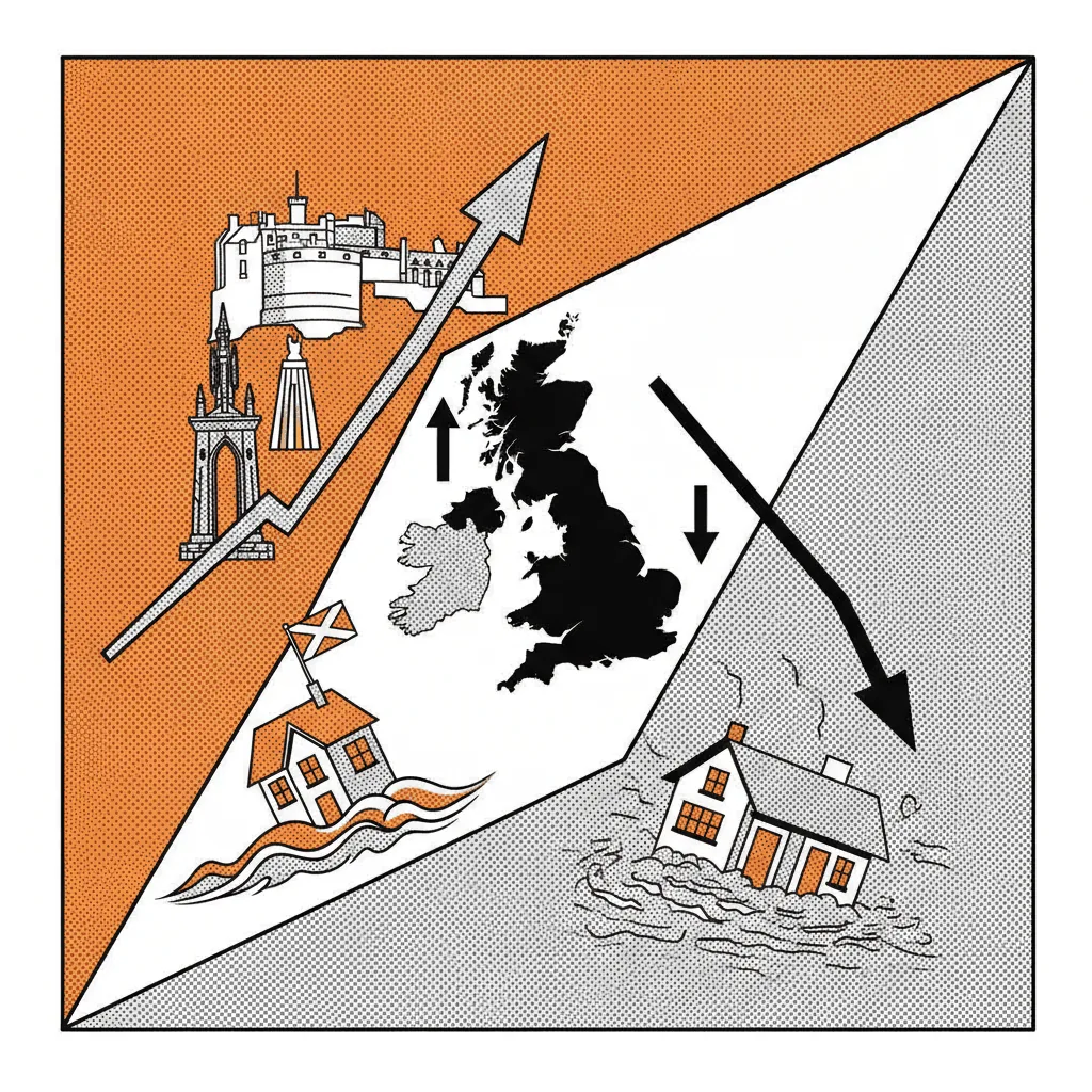 Scottish House Prices Still Rising as UK Market Posts First Annual Fall in Nearly Three Years