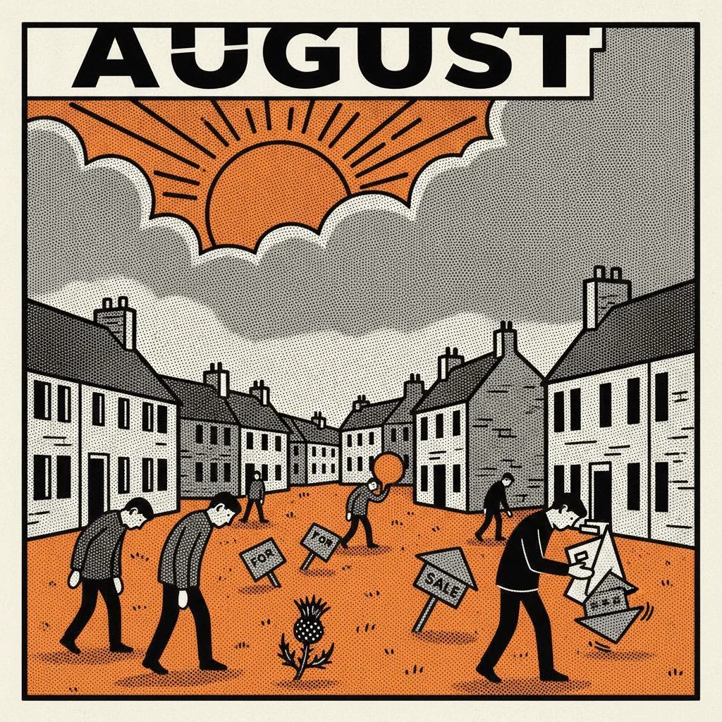 Scottish Property Market Hits August Low: -68% Buyer Enquiries Signal a Chill Worth Watching