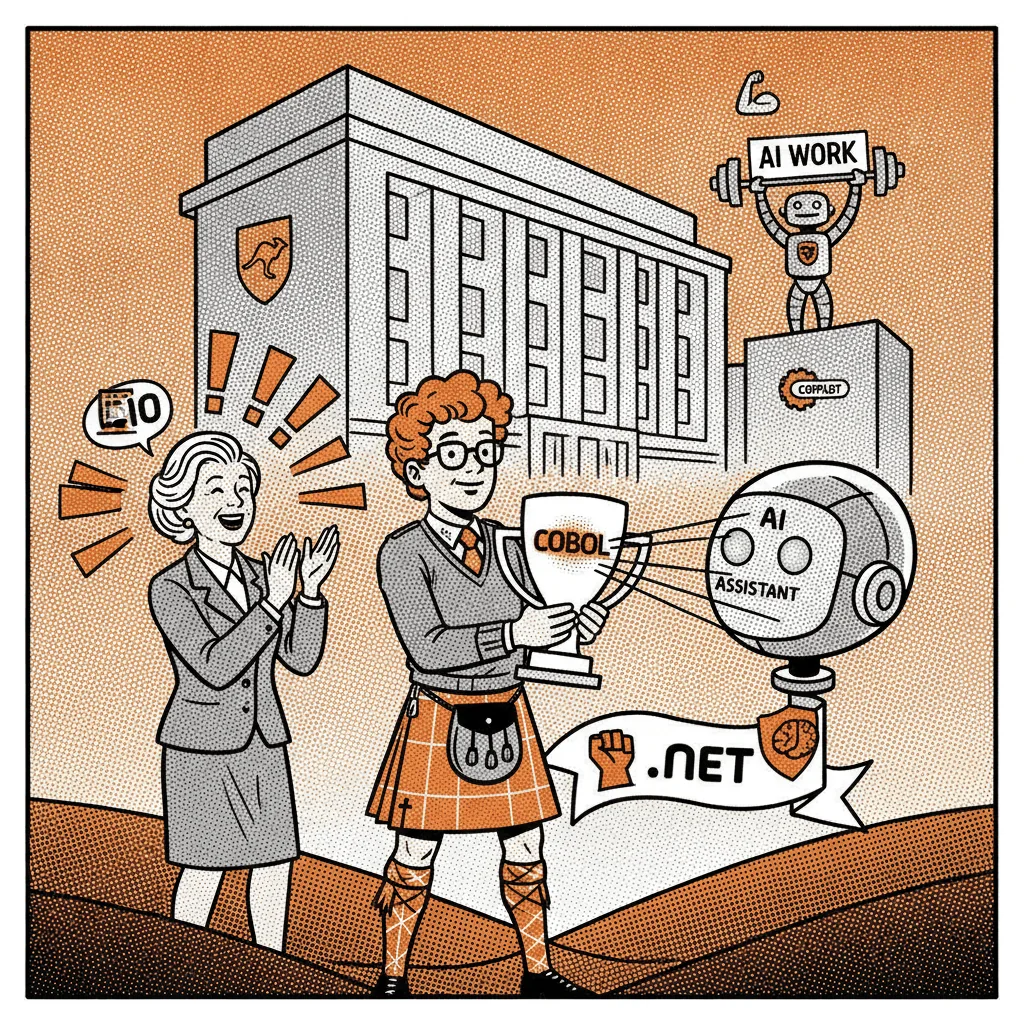 A COBOL Developer Won a Modern Coding Contest Using AI. Their Boss Couldn't Be Happier.