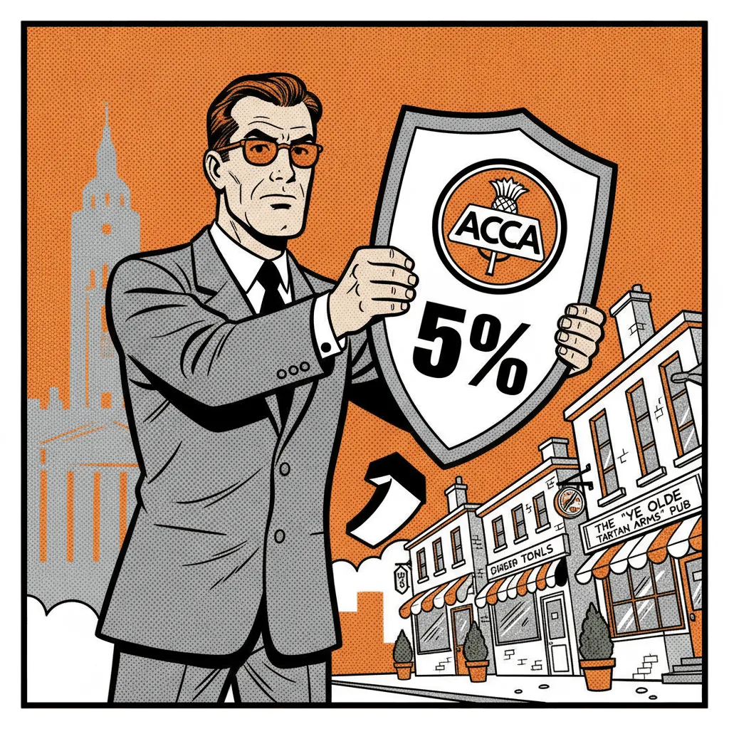 ACCA Wants Hospitality VAT Slashed to 5%, and Scottish Pub and Restaurant Owners Should Be Shouting About It