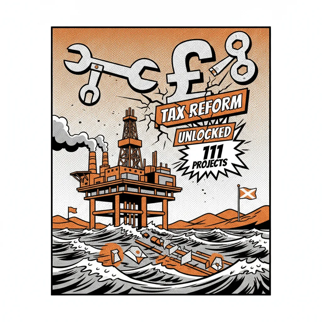£50bn Sitting in the North Sea, 111 Projects Blocked by the Wrong Tax Regime