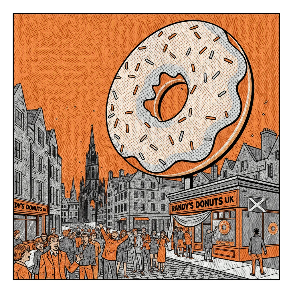 Randy's Donuts Picks Edinburgh for Its First UK Store, and That Tells You Something