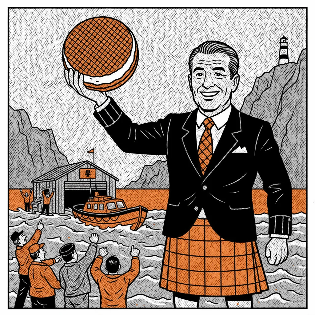 A Tunnock's Legend Bankrolled a Lifeline: How One Scottish Business Owner Quietly Saved a Coastal Community