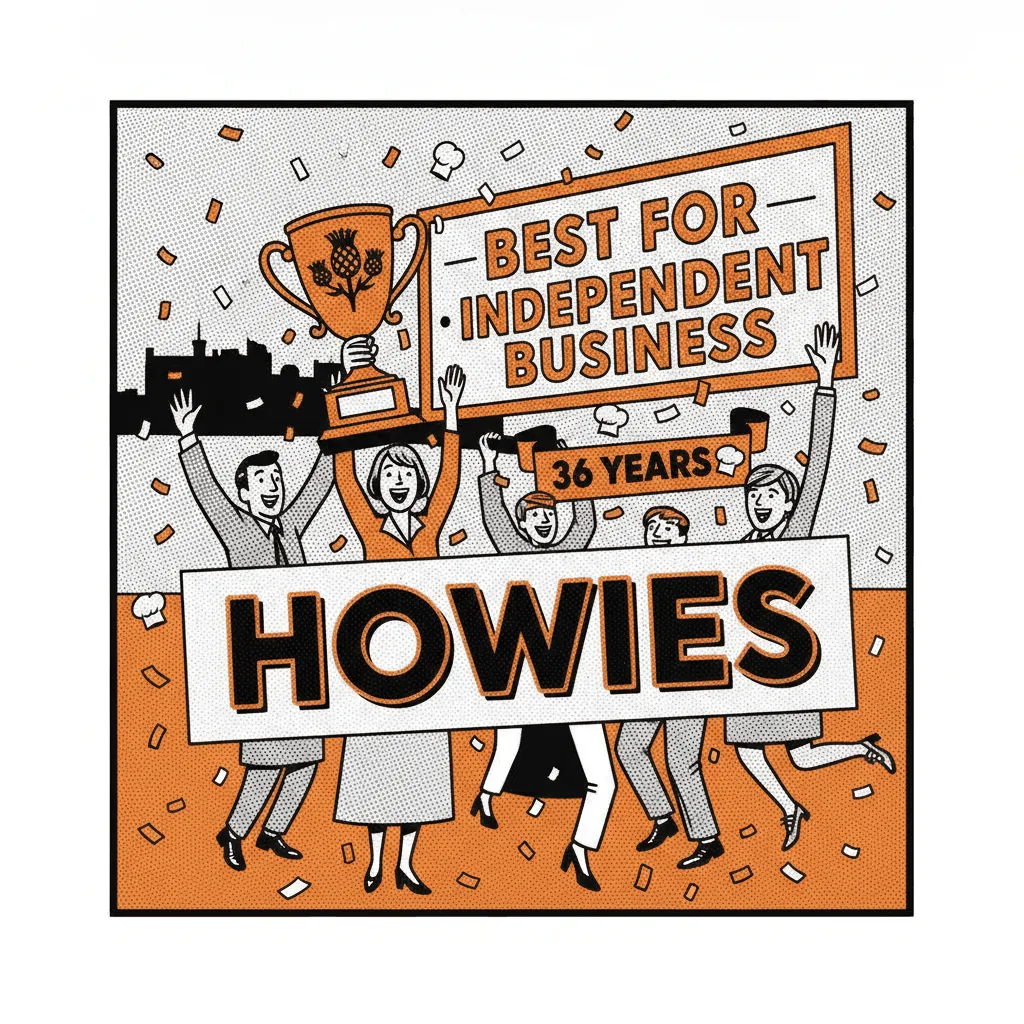 36 Years, One Clear Principle: Howies Named Scotland's Best Independent Food Business