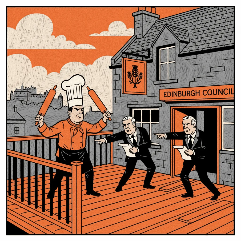 £35,000 Decking, No Planning Permission: Edinburgh's Hospitality Sector Gets a Costly Lesson