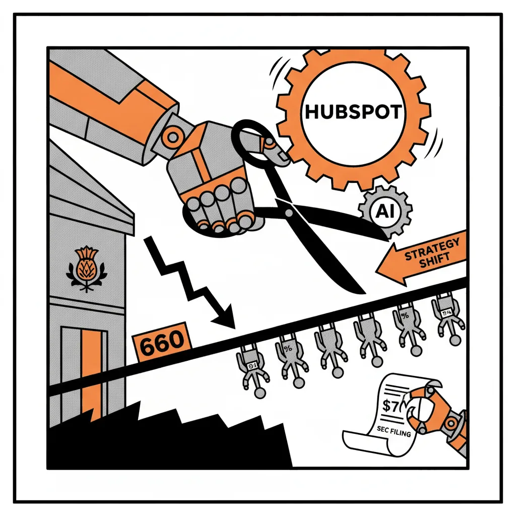 HubSpot Cuts 660 Jobs and Calls It an 'AI Strategy Shift', Scottish SMEs Should Read This Carefully